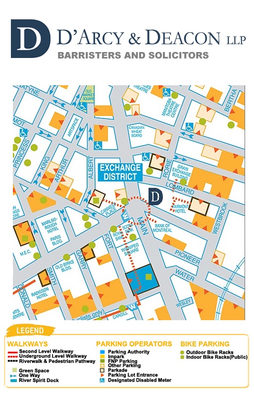 Parking Map Winnipeg